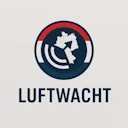 Logo der Luftwacht – Drohnenwarn- und Luftraumüberwachungs-App für Deutschland